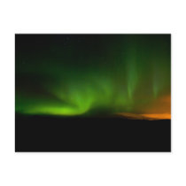 Aurora in Reykjanes Peninsula #2 postcards by icelandphotoblog Aurora in Reykjanes Peninsula #2 postcards