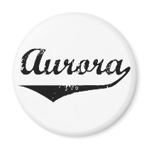Aurora Refrigerator Magnet