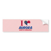 Aurora, North Carolina Bumper Sticker