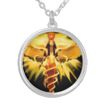 AURORA PAGAN GODDESS PERSONALIZED NECKLACE