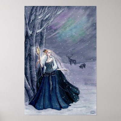 Aurora Print by faerieotherworld