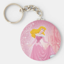 Aurora Princess Keychain
