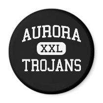Aurora - Trojans - High - Aurora North Carolina magnets