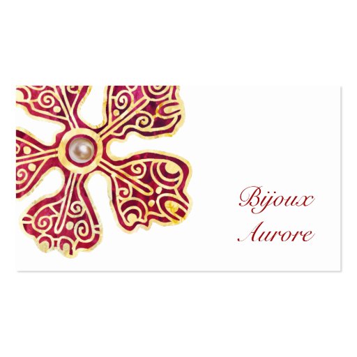 Aurore Business Card (front side)