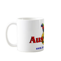 AusEmade ~ Rainbow Lorikeet Mug 2 by Ausemade AusEmade ~ Rainbow Lorikeet Mug 2