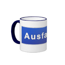 Ausfahrt Mug