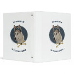 Ausky Dog Davy Bones 3 Ring Binders