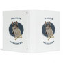 Ausky Dog Davy Bones 3 Ring Binders