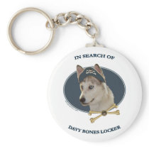 Ausky Dog Davy Bones Key Chain