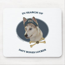 Ausky Dog Davy Bones Mouse Pads