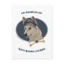 Ausky Dog Davy Bones Post Card