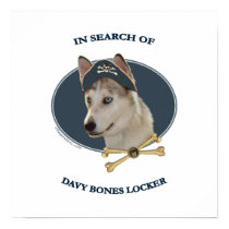 Ausky Dog Davy Bones Posters