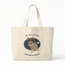 Ausky Dog Poker Pirate Bag