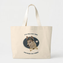 Ausky Dog Poker Pirate Bag