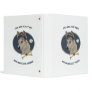 Ausky Dog Poker Pirate Vinyl Binder