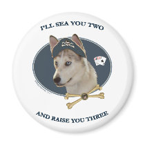 Ausky Dog Poker Pirate