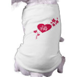 Auspicious Chinese Heart Pet Clothing