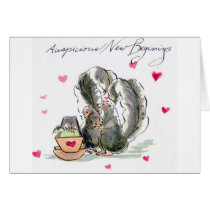 Auspicious New Beginnings Cards
