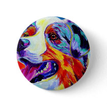 Aussie #1 pinback button