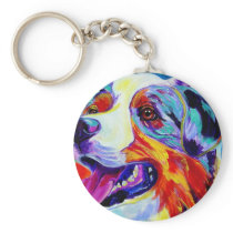 Aussie #1 keychain