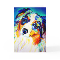 Aussie #3 greeting card