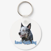 Aussie Cattle Dog Name keychains