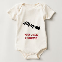 Aussie Christmas Gifts, Kangaroo Sleigh Apparel t-shirts