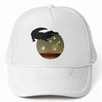 Aussie Croc Cap hats by Kym_Moss Aussie Croc Cap hats