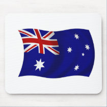 Aussie flag mousepads