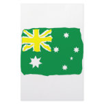 Aussie Flag Customized Stationery