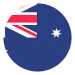 AUSSIE FLAG STICKER