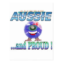 Aussie Furky Furry Postcard