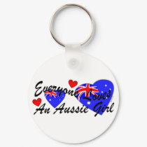 Aussie Girl Keychain by Method77 Aussie Girl Keychain