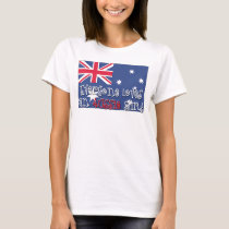 Aussie Girl t-shirts by trafficstop Aussie Girl t-shirts