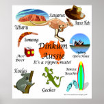 Aussie icons, posters