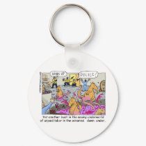 Aussie Kangaroo Wineries Funny Gifts & Tees keychains