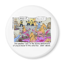 Aussie Kangaroo Wineries Funny Gifts & Tees magnets