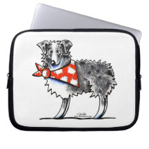 AUSSIE-M Australian Shepherd Laptop Sleeves