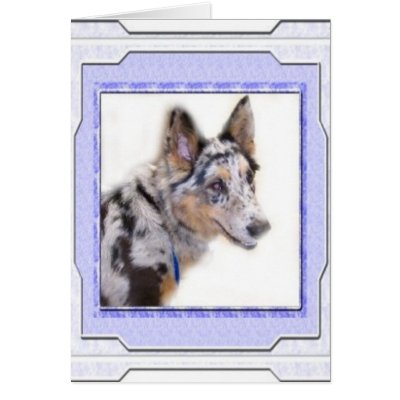 Aussie...Marble Card by Catahoula