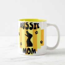 Aussie Mom Mug mugs