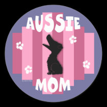 Aussie Mom Stickers stickers