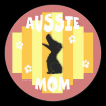 Aussie Mom Stickers stickers