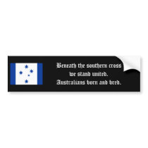Aussie Pride bumper stickers by anarchyincind Aussie Pride bumper stickers
