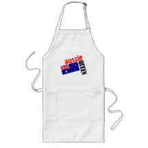 Aussie Queen & Flag Aprons