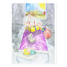 Aussie Santa Postcard