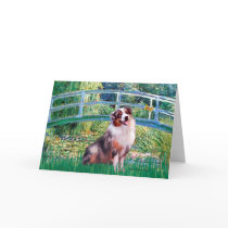Aussie Shep 1 - Bridge Greeting Cards
