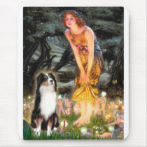 Aussie Shep 2 - Garden mousepads by masterpiecedogs Aussie Shep 2 - Garden mousepads