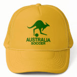 Aussie soccer green hats