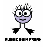 Aussie Swim Freak -  Lilac Swim Character