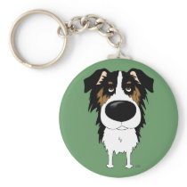 Aussies - Big Nose and Butt Keychains